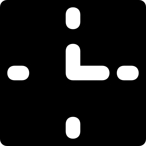 zegar Prosymbols Solid ikona