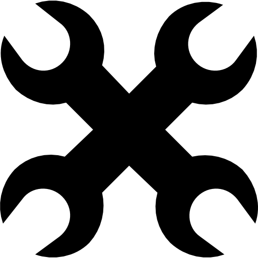 moersleutel Prosymbols Solid icoon
