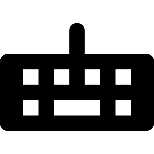 klawiatura Prosymbols Solid ikona