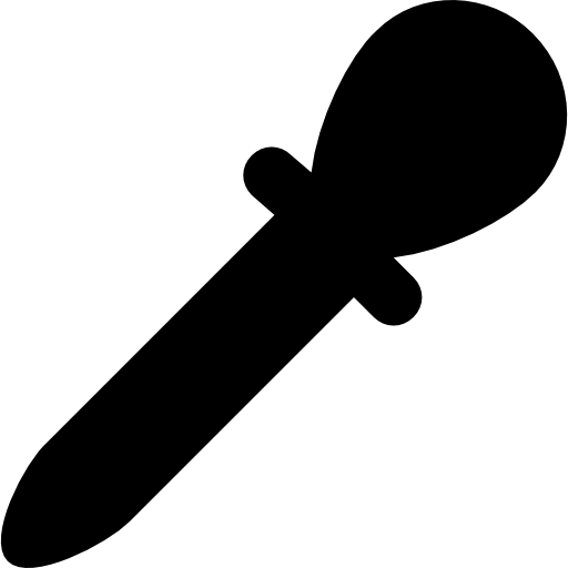 pipetta Prosymbols Solid icona