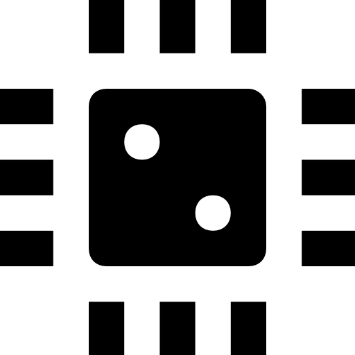 zentralprozessor Prosymbols Solid icon