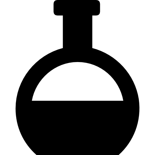 플라스크 Prosymbols Solid icon