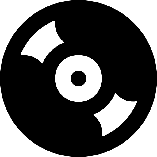 콤팩트 디스크 Prosymbols Solid icon