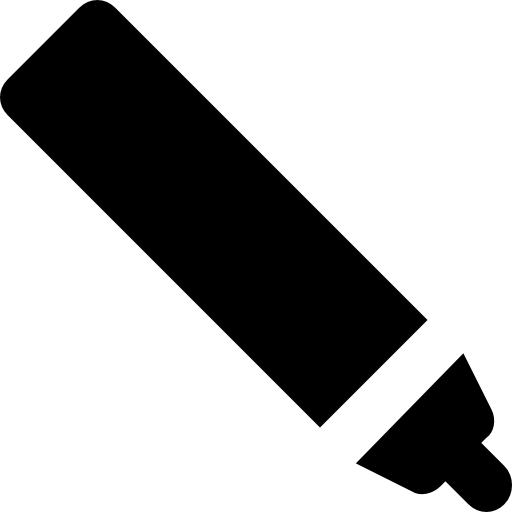 ハイライター Prosymbols Solid icon