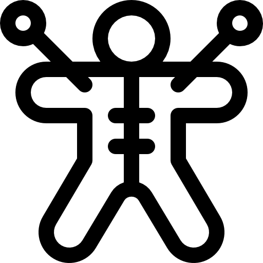ブードゥー人形 Basic Rounded Lineal icon