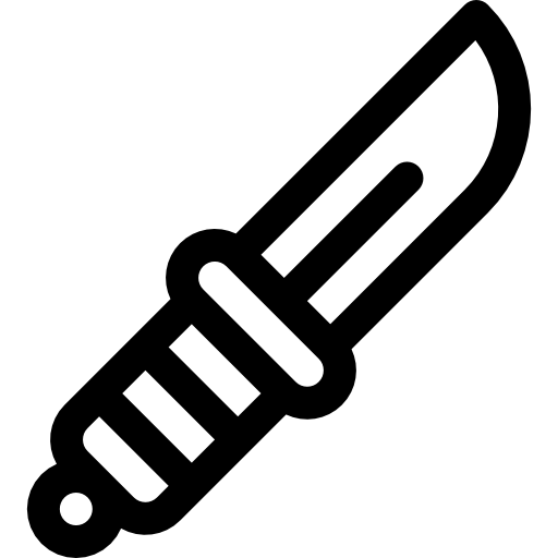 ナイフ Basic Rounded Lineal icon