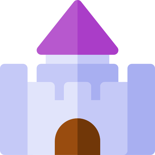 kasteel Basic Rounded Flat icoon
