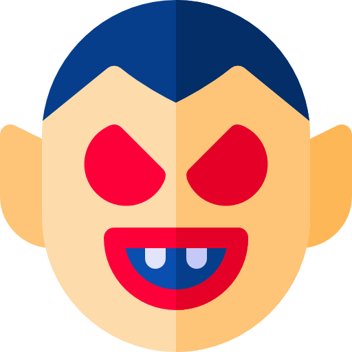 drácula Basic Rounded Flat icono