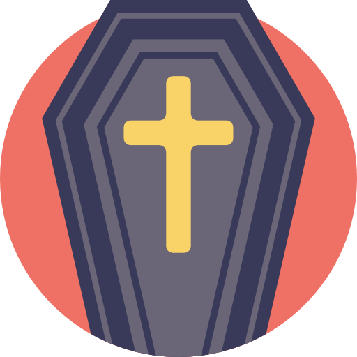 trumna Detailed Flat Circular Flat ikona