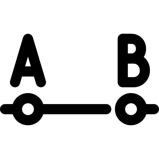 segment de ligne Voysla Lineal Icône