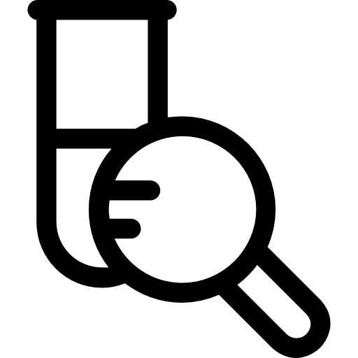 provetta Prosymbols Lineal icona