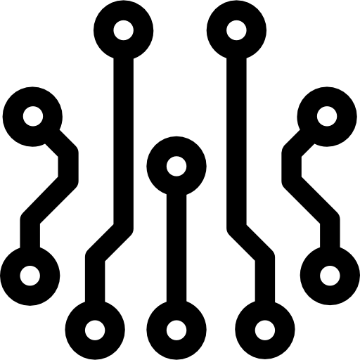 schaltkreis Prosymbols Lineal icon