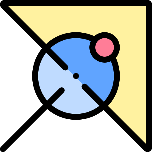 추상적인 모양 Detailed Rounded Lineal color icon