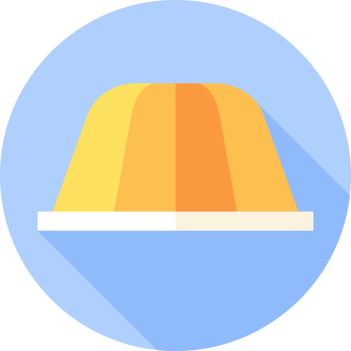 젤리 Flat Circular Flat icon