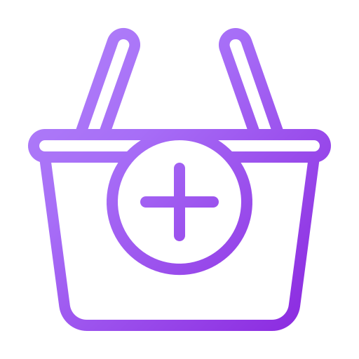 Shopping basket Generic Gradient icon