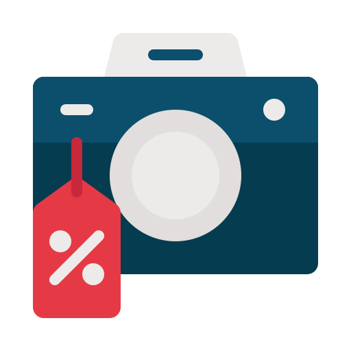 fotocamera Generic Flat icoon