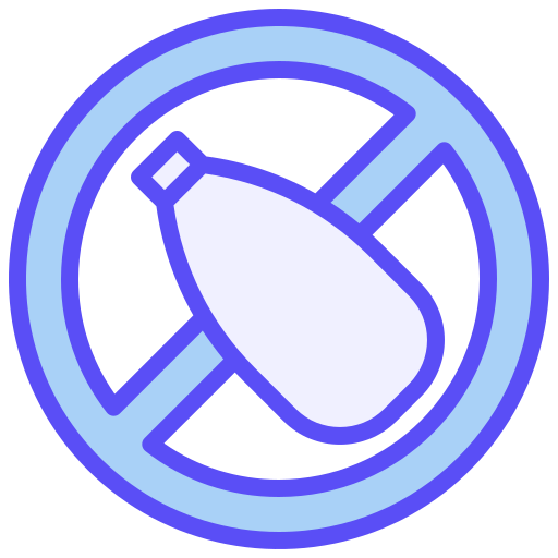 botella de plástico Generic Blue icono