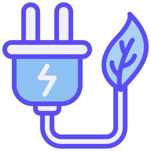 Зеленая энергия Generic Blue иконка