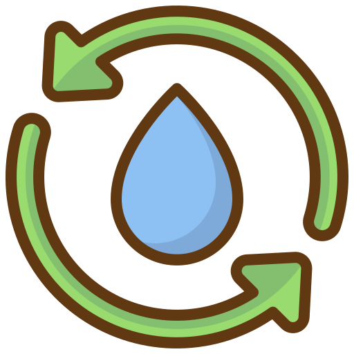 물 재사용 Generic Outline Color icon