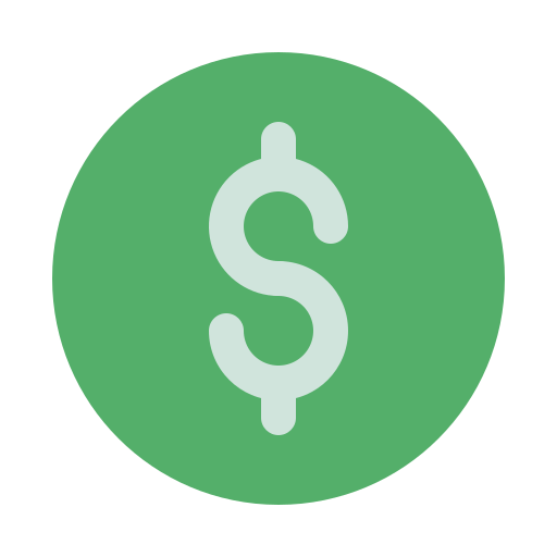 dollar munt Generic Flat icoon