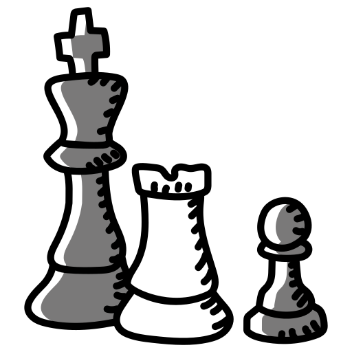 チェス Generic Hand Drawn Color icon