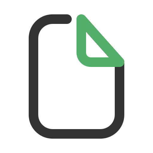 Statement Generic Outline Color icon