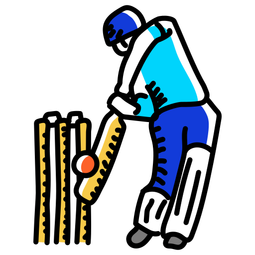 Крикет Generic Hand Drawn Color иконка