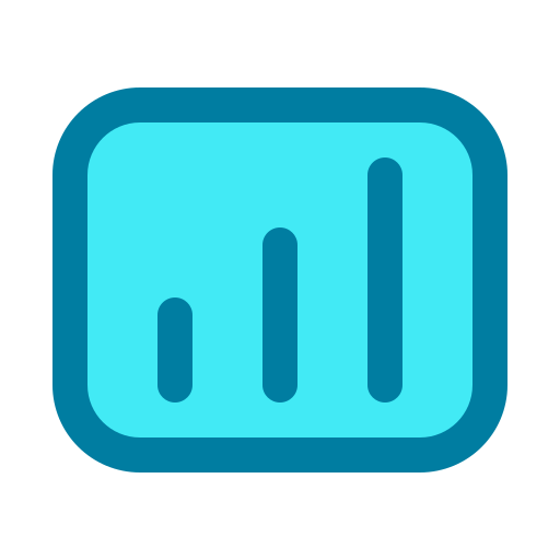 statistik Generic Blue icon