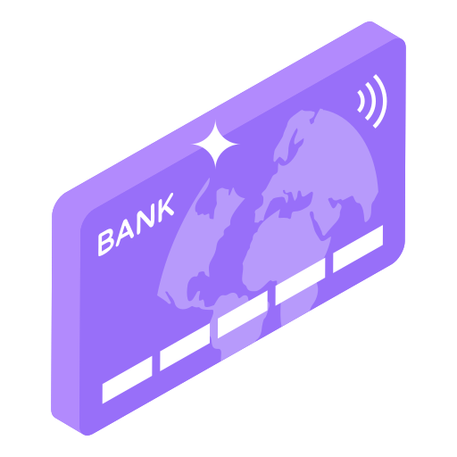 carta bancaria Generic Isometric icona