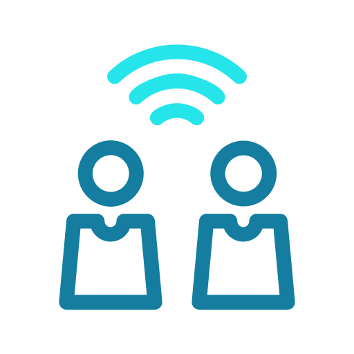 Wireless connection Generic Outline Color icon
