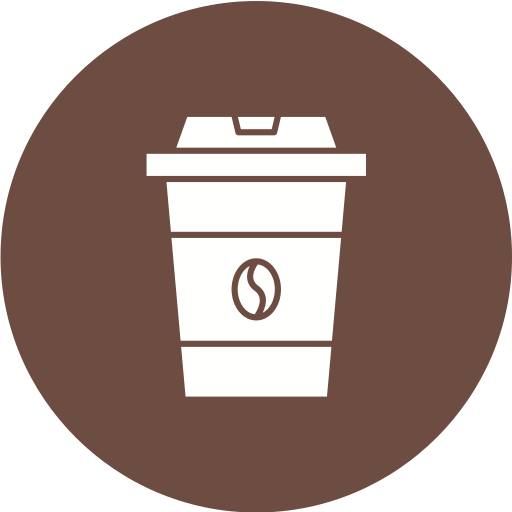 koffiekop Generic Circular icoon