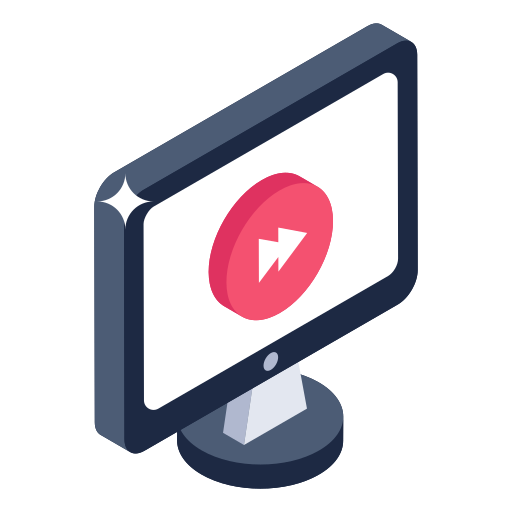 Fast forward button Generic Isometric icon