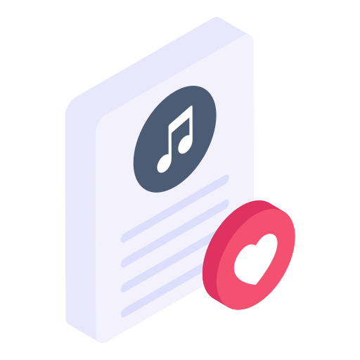 Playlist file Generic Isometric icon