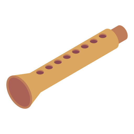 Flute Generic Isometric icon