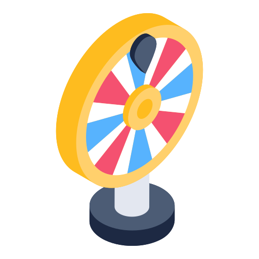 Spinning wheel Generic Isometric icon