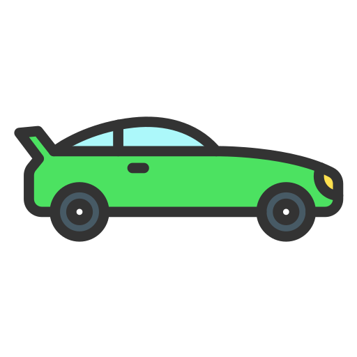 sportwagen Generic Outline Color icoon