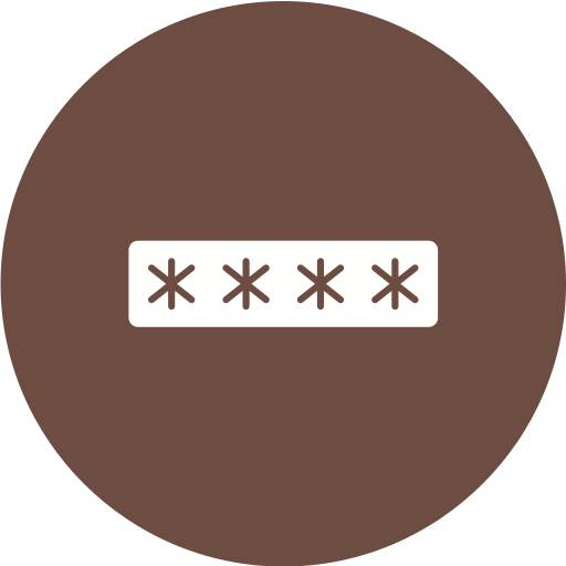 passwort Generic Circular icon