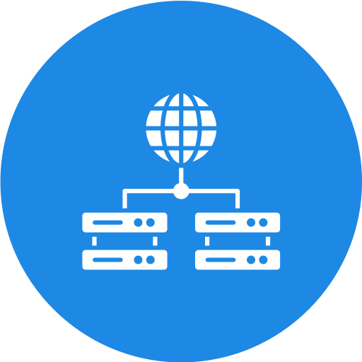 globaler server Generic Circular icon