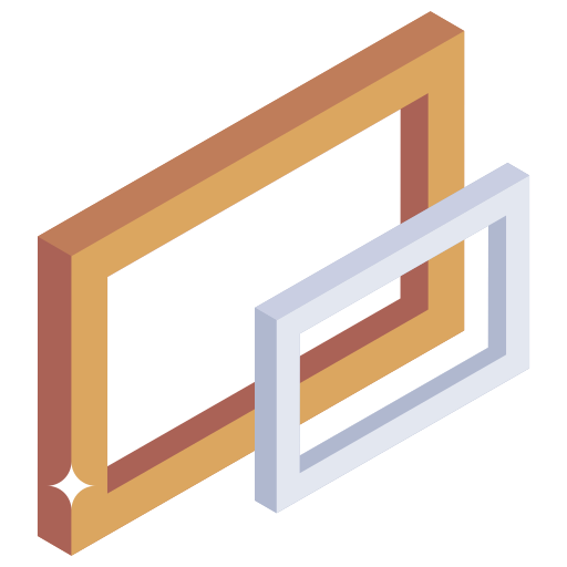 Photo frame Generic Isometric icon