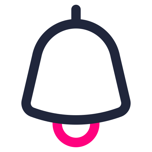 Notification bell Generic Outline Color icon