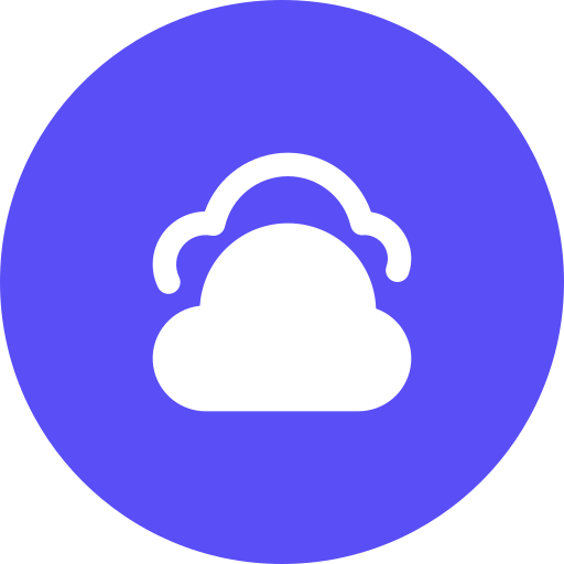 nublado Generic Circular icono