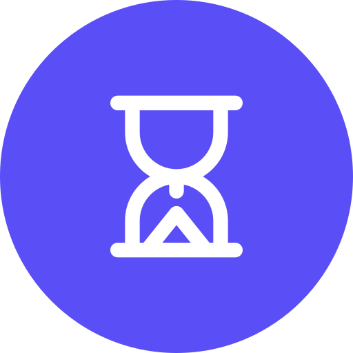 Hourglass Generic Circular icon