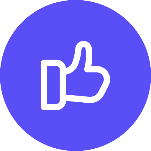 Thumb up Generic Circular icon