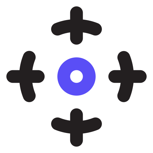 Target Generic Outline Color icon