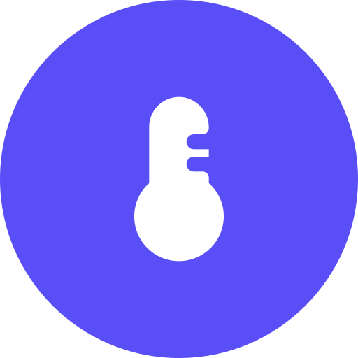 온도계 Generic Circular icon