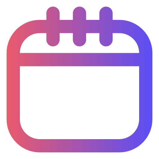 calendario Generic Gradient icono