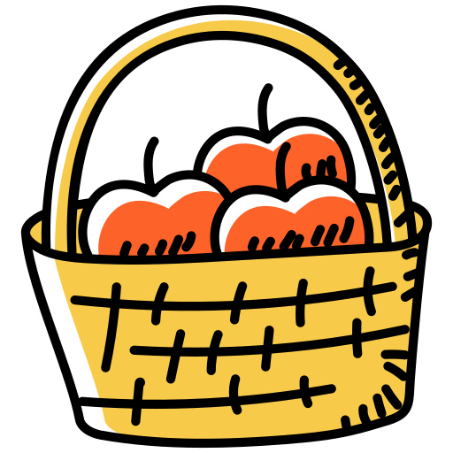 Fruit box Generic Hand Drawn Color icon