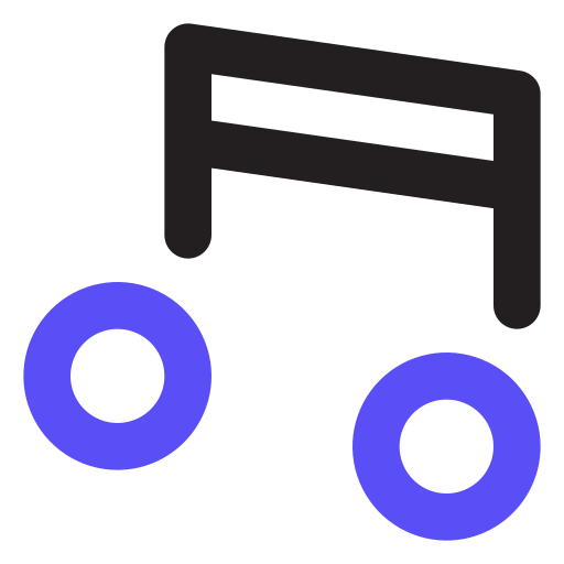 nota musical Generic Outline Color icono