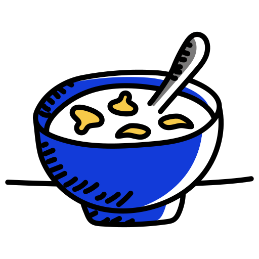 cereal Generic Hand Drawn Color icono