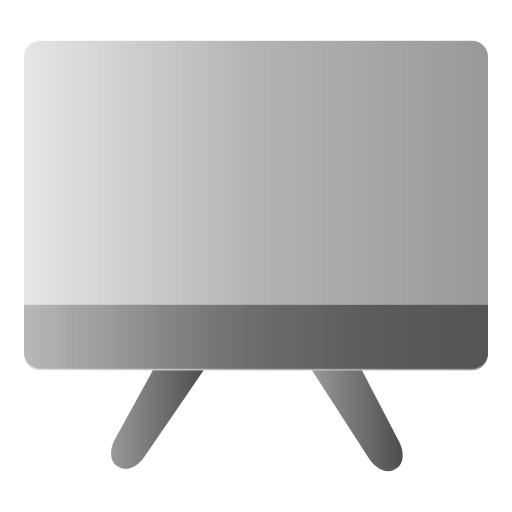 テレビ Generic Flat Gradient icon